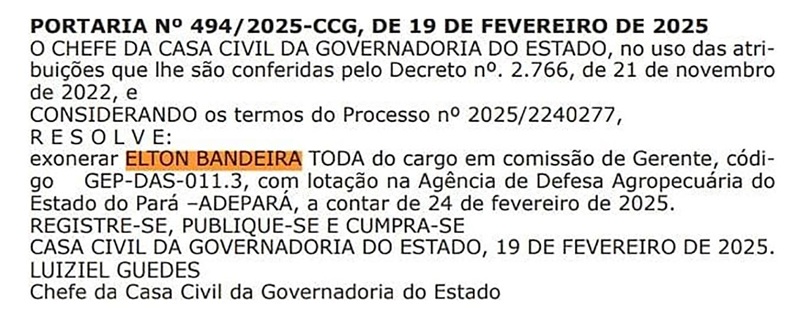 PORTARIA