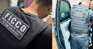 Agentes do Ficco durante a operação. — Foto_ PF-PA