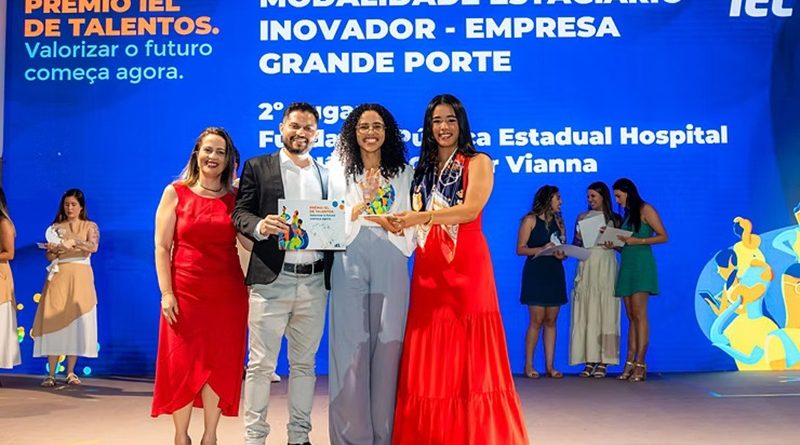 Estagiários paraenses premiados na etapa nacional do Prêmio IEL de Talentos, em 2024 - (Foto>Divulgação)