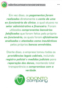 Foto: Reprodução/ Istagram/Odontocompany