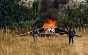 avião com drogas interceptado no AM