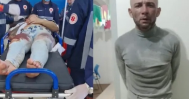 HOMEM TENTA MATAR MULHER A FACADAS EM STM