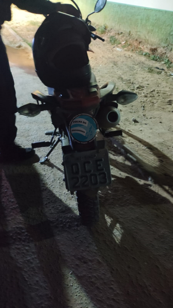 MOTO DESPARECIDA | FOTO: REPRODUÇÃO