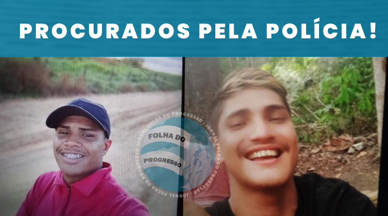 Mikael Souza, de pele morena e vestindo camiseta vermelha. O outro, de pele clara e camisa preta, possui uma cicatriz de tiro no braço