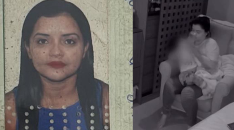 A suspeita, identificada como Priscila Kelly Azevedo