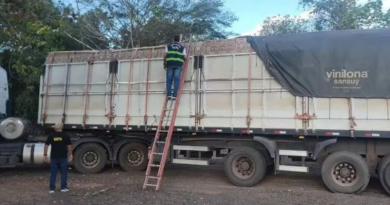 carga apreendida em NP