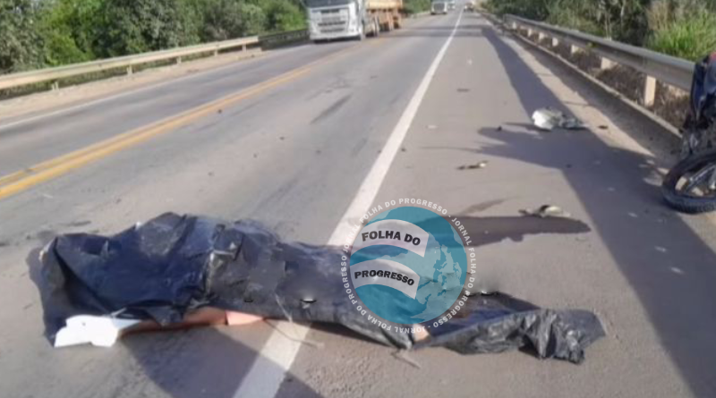 morreu acidente na br163