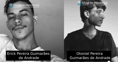 Irmãos: Erick Pereira Guimarães de Andrade, de 20 anos, e Otoniel Pereira Guimarães de Andrade, de 14 anos,