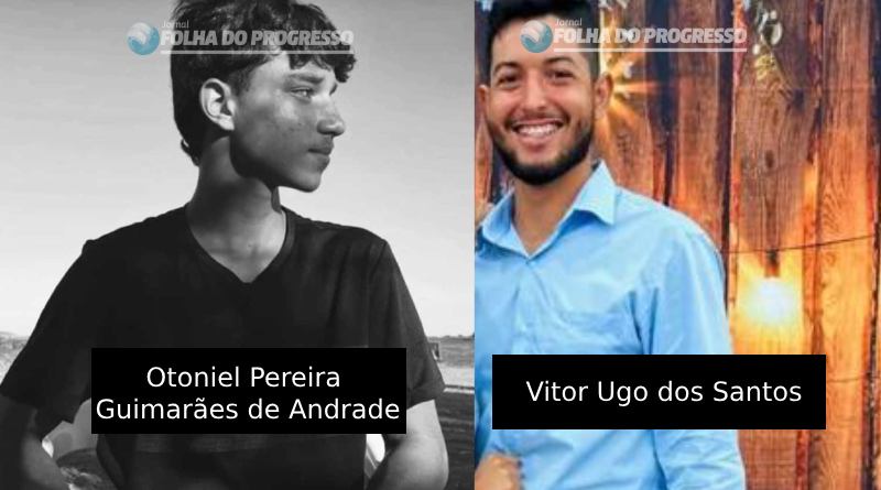 Otoniel Pereira Guimarães de Andrade, de 14 anos, e Vitor Ugo dos Santos de 21 anos