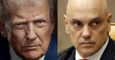 Trump x Alexandre de Moraes