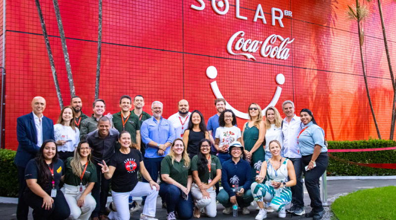 solar coca cola