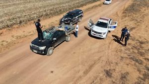 Após o acidente, o local foi isolado e periciado — Foto: Polícia Civil de Mato Grosso