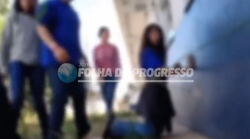 Aluna é torturada por colegas em escola de MT | Foto: Reprodução