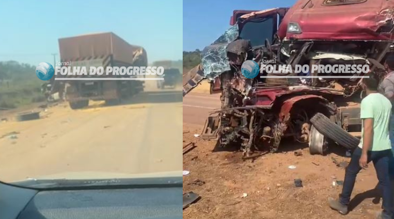 acidente carretas br163