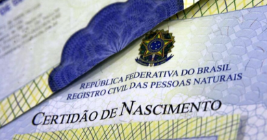 certidão de nascimento