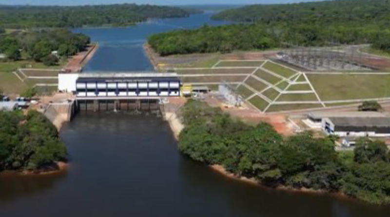 hidrelétrica em Santarém