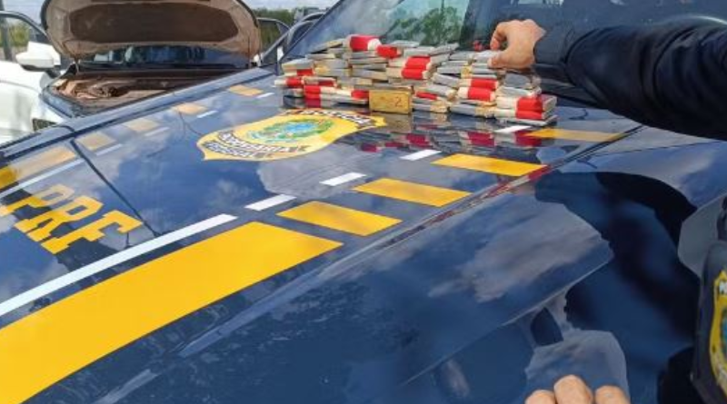 PRF apreende 40kg de ouro maciço ilegal no Pará. — Foto: Reprodução / PRF