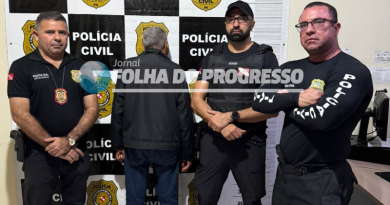Foto: PCPA | Mandado de busca e apreensão é cumprido e arma é apreendida durante operação em Novo Progresso