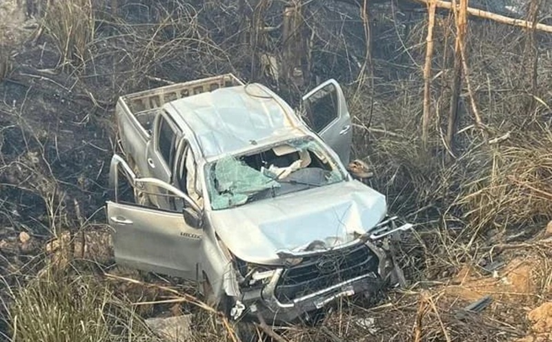 Veiculo que vitimou Getulio Piovesan (Foto>Reprodução)