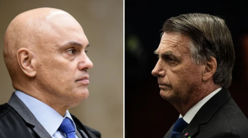 Bolsonaro e Moraes