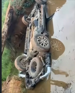 Chocante: veículo despenca de ponte e mata toda uma família no sudeste do Pará. Foto: Foco News