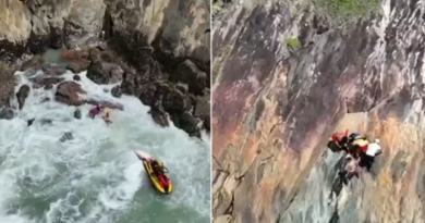 Menina de 10 anos é resgatada após ser arrastada pela correnteza em Guarujá