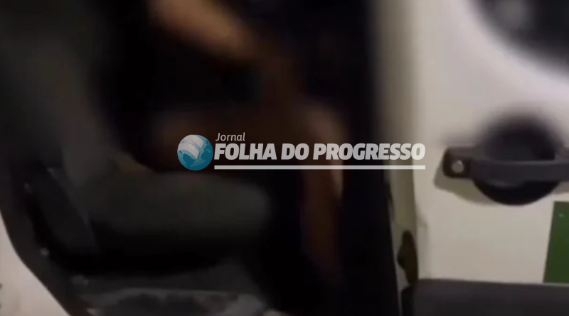 Mulher é flagrada defecando dentro de carro da Semdas em Itaituba (PA)