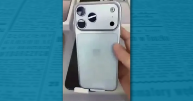 Vaza suposto design do iPhone 17 Pro Max dias