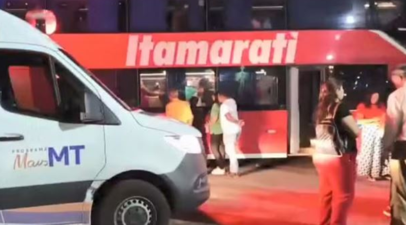 gravida da a luz em onibus