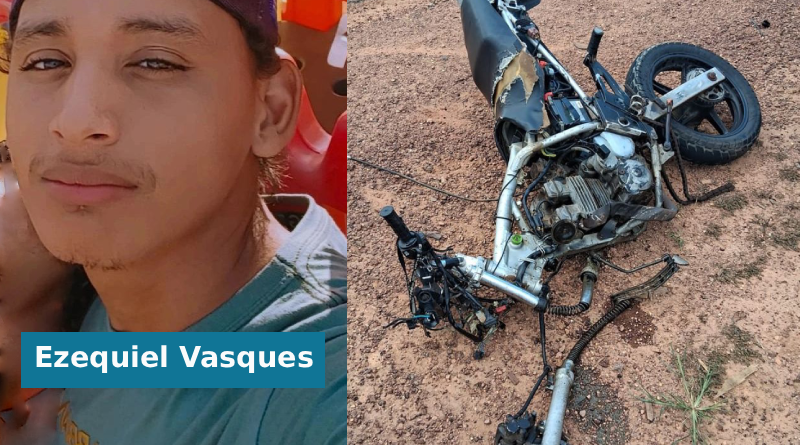 jovem ezequiel morto em acidente