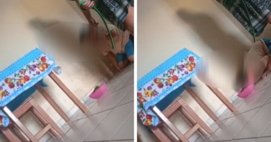 monstruosidade com criança