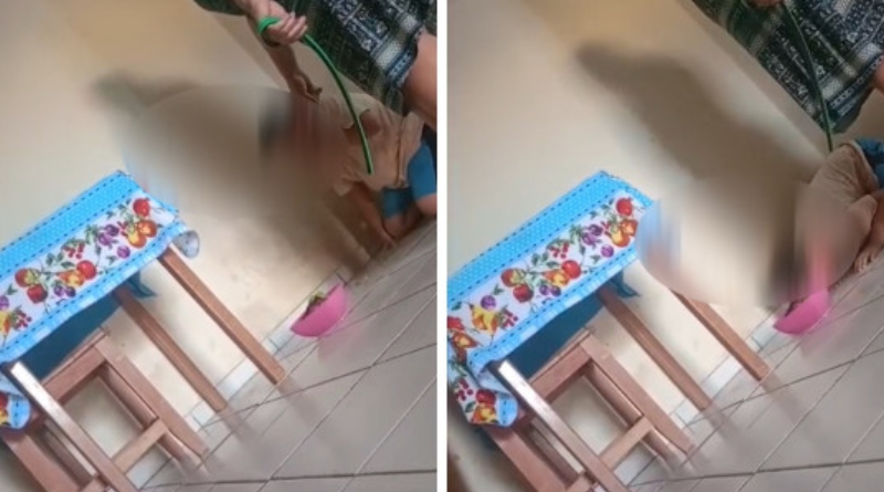 monstruosidade com criança