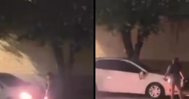 mulher quebra carro do marido