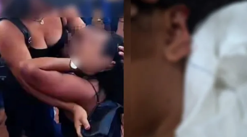 mulher tem orelha arrancada