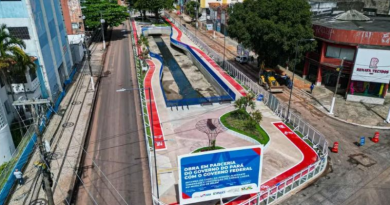 COP 30, em Belém_ Construção do Parque Linear da avenida Almirante Tamandaré. — Foto_ Raphael Luz _ Agência Pará