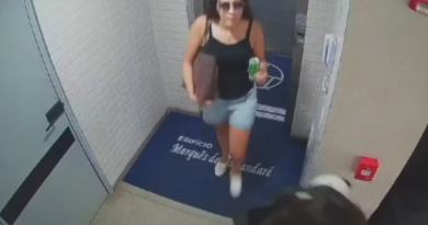 Mulheres roubam R$ 1 milhão em prédio e saem bebendo cerveja