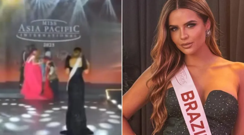 concurso de beleza com candidatas brasileiras é interrompido após terremoto