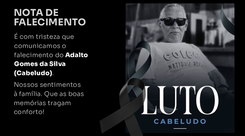 nota falecimento jornal site