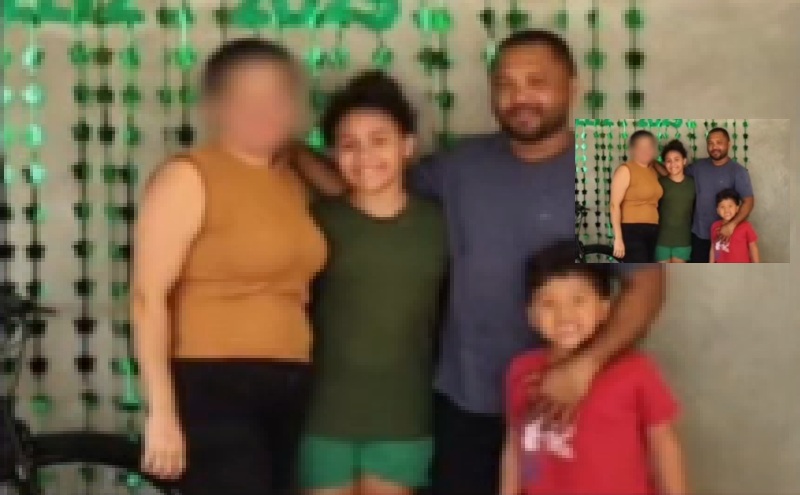 Alaucy Pereira Oliveira e seus dois filhos, de 11 e 6 anos, faleceram após um grave acidente ocorrido, ontem, na BR-163, região da comunidade Vila Isol, em Novo Progresso (1.631 km de Belém), no Pará. (Foto>Divulgação)
