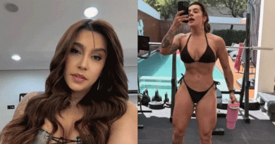 Lauana Prado posa de biquíni preto e choca fãs com ‘supercoxas’