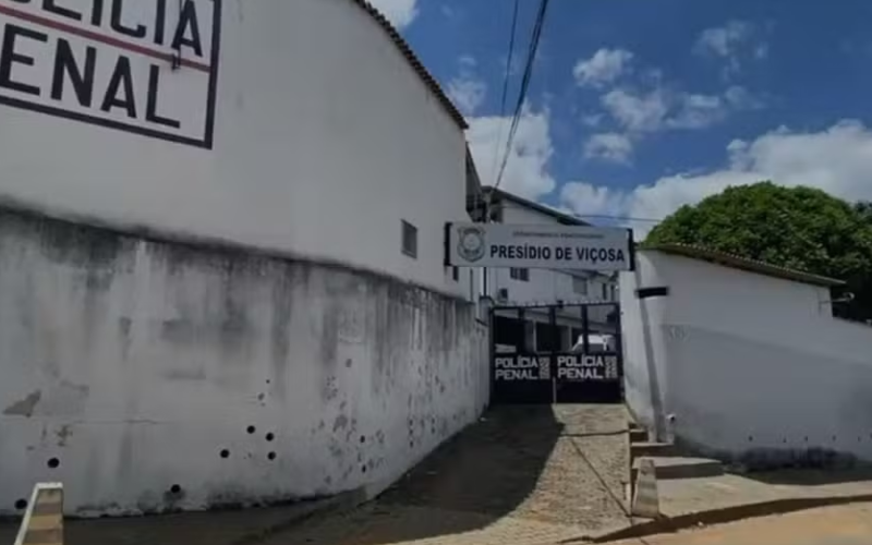 Presídio de Viçosa registrou duas fugas em pouco mais de sete dias — Foto: Alan Leal/Site Primeiro a Saber