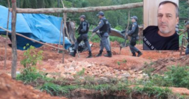 homem atropelado no garimpo